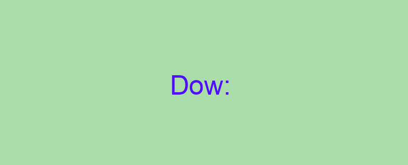 Dow: / NASDAQ: / S 500:How To: Fix Your Fatig